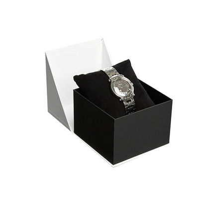 Luxury Art Paper Cardboard Watch Box Embossing  Hot Stamping