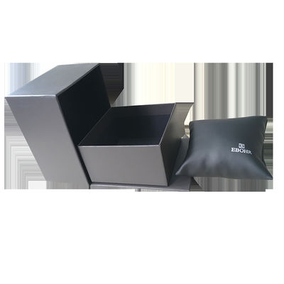 Luxury Art Paper Cardboard Watch Box Embossing  Hot Stamping
