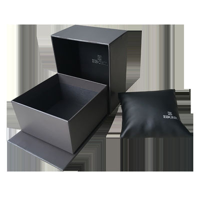 Luxury Art Paper Cardboard Watch Box Embossing  Hot Stamping