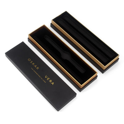 OEM Black Cardboard Watch Gift Box Matt Lamination Printing