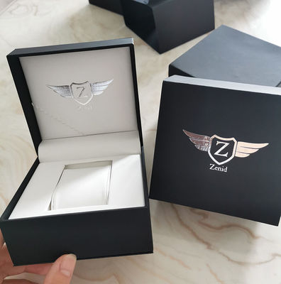 Art Paper Watch Box Gift Packaging Square Cardboard Watch Gift Box