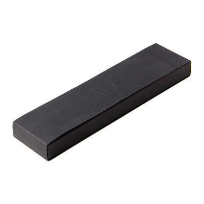 Black Art Paper Watch Packing Box Strap Shape Embossing