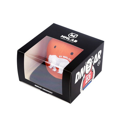 PVC Clear Window Custom Gift Packaging For Snapcap Baseball Toys Headgear