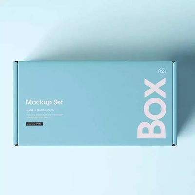 Corrugated Cardboard Mailer Boxes Custom Color Inside Printing