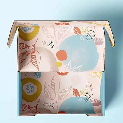 Corrugated Cardboard Mailer Boxes Custom Color Inside Printing