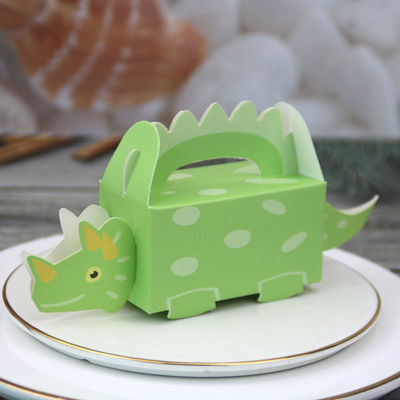 Glossy Lamination Dinosaur Candy Boxes For Baby Shower Chocolate