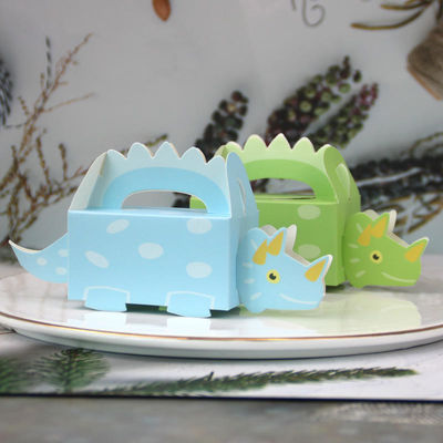 Glossy Lamination Dinosaur Candy Boxes For Baby Shower Chocolate