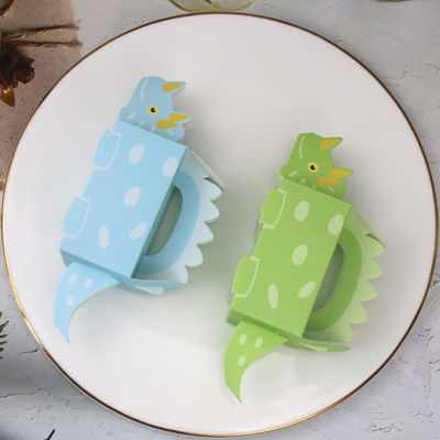 Glossy Lamination Dinosaur Candy Boxes For Baby Shower Chocolate