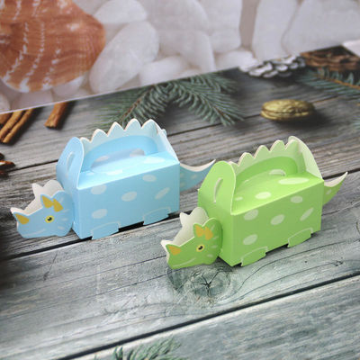 Glossy Lamination Dinosaur Candy Boxes For Baby Shower Chocolate