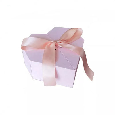 FSC Custom Gift Packaging Heart Shape Gift Box for Women Birthday