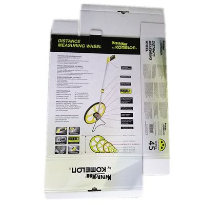 Corrugated Cardboard Recycled Reverse Tuck End Boxes Full Color Printed