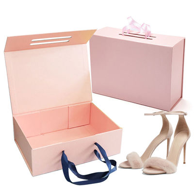 Recycle Magnetic High Heel Shoe Box Glossy Lamination for Packaging