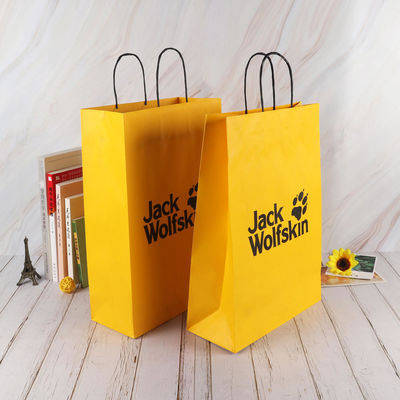 OEM Kraft Paper Bag Clothing Shoes
