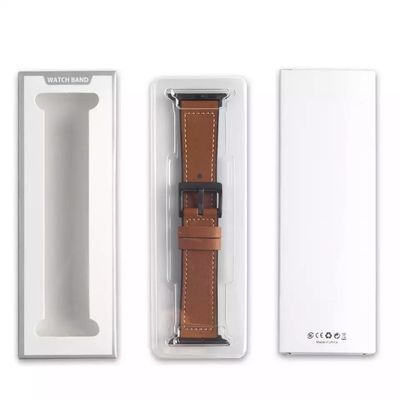 Luxury White Cardboard Watch Box Gift Packaging Custom Printing