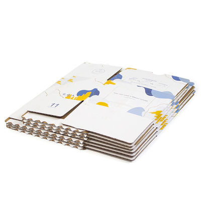 Wholesale Postal Packaging Box Self Seal Sticker Zipper Recycled Mailer Shipping Box With Adhesive Tear Strip