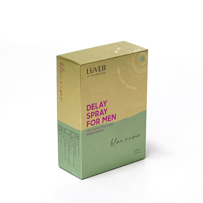 Corrugated Board Beauty Products Gift Box with Custom UV Printing Lid and Base