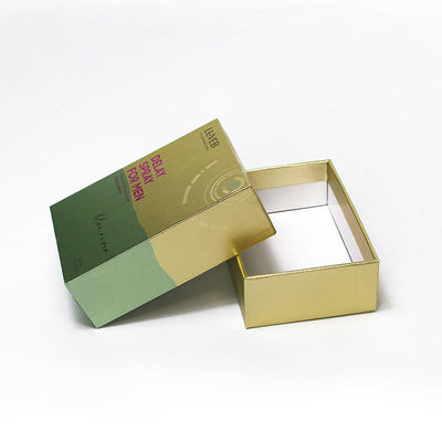 Corrugated Board Beauty Products Gift Box with Custom UV Printing Lid and Base