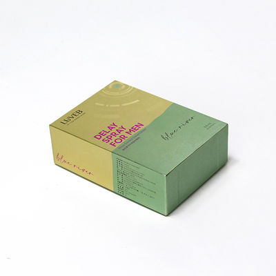 Corrugated Board Beauty Products Gift Box with Custom UV Printing Lid and Base