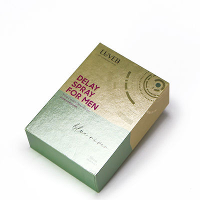 Corrugated Board Beauty Products Gift Box with Custom UV Printing Lid and Base