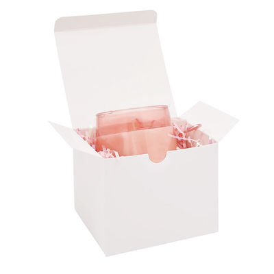Custom White Card Paper Soap Boxes Packaging with Matt Lamination OEM Product Box