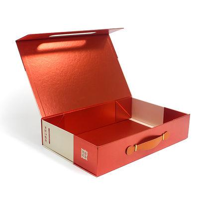 UV Printing Luxury Fruits Festival Gift Box With Leather Handle